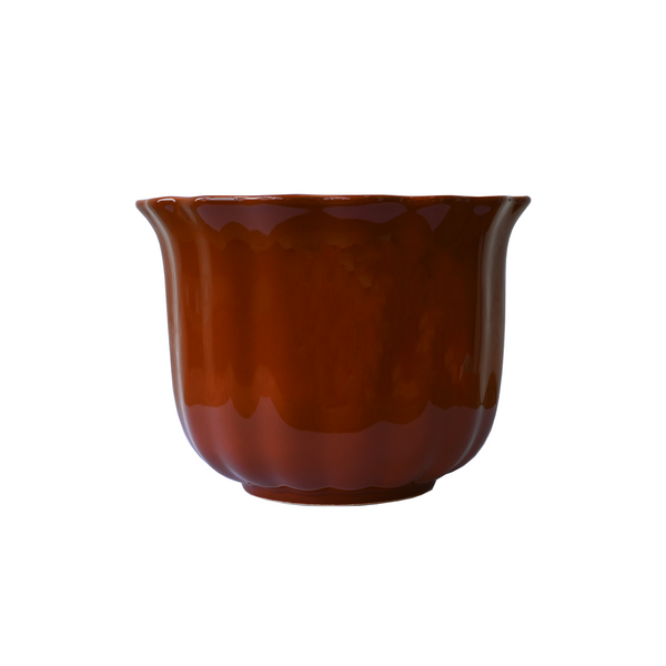 Vtwonen Royal Goedewaagen Pot Indoor - Ø19 5x15cm - Deep Terra