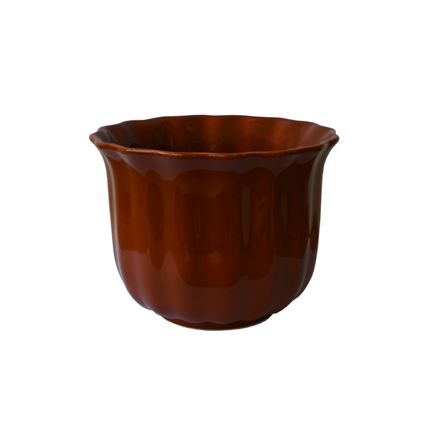 vtwonen Royal Goedewaagen pot Indoor - Ø19 5x15cm - Deep Terra