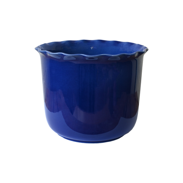 vtwonen Royal Goedewaagen pot Indoor - Ø25x20cm - Cobalt Blue