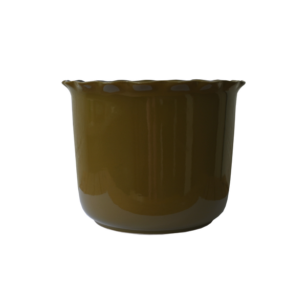 Vtwonen Royal Goedewaagen Pot Indoor - Ø25x20cm - Nature Green