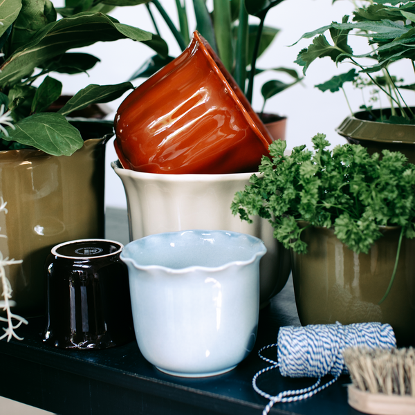 Vtwonen Royal Goedewaagen Pot Indoor - Ø28 5x22cm - Nature Green