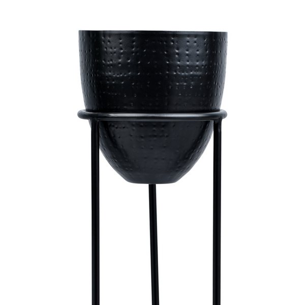 Vtwonen Sia Deco - Aanvatter Op Hoge Metalen Poten - Zwart - IJzer - H71