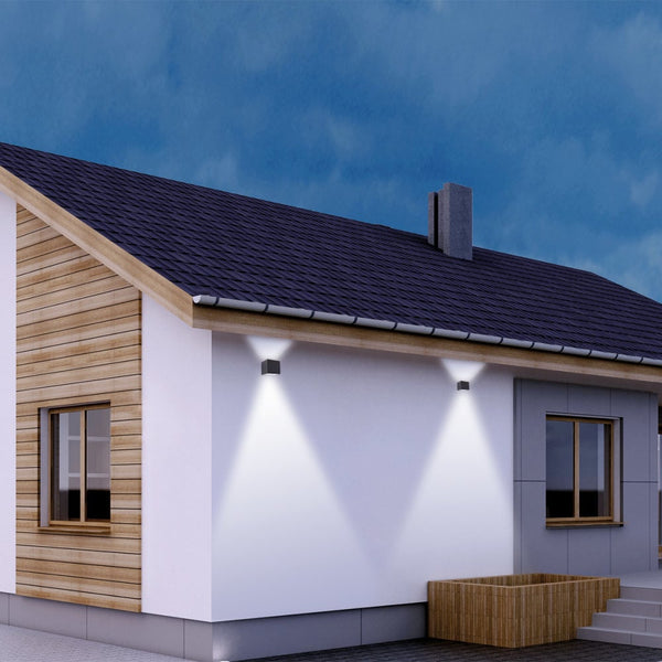 Vtwonen Steinhauer Buitenlamp Boxx - 2 Lichts - 10x 9.8 Cm - Zwart