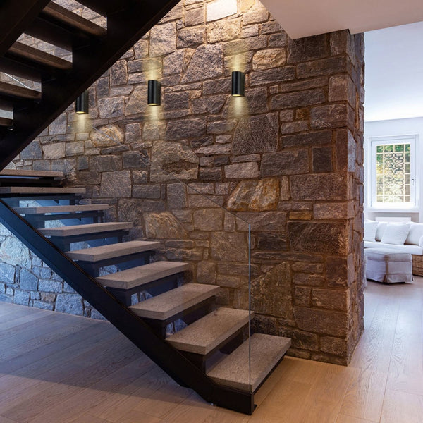 Vtwonen Steinhauer Buitenlamp Logan - 2 Lichts - 7x 15 Cm - Zwart