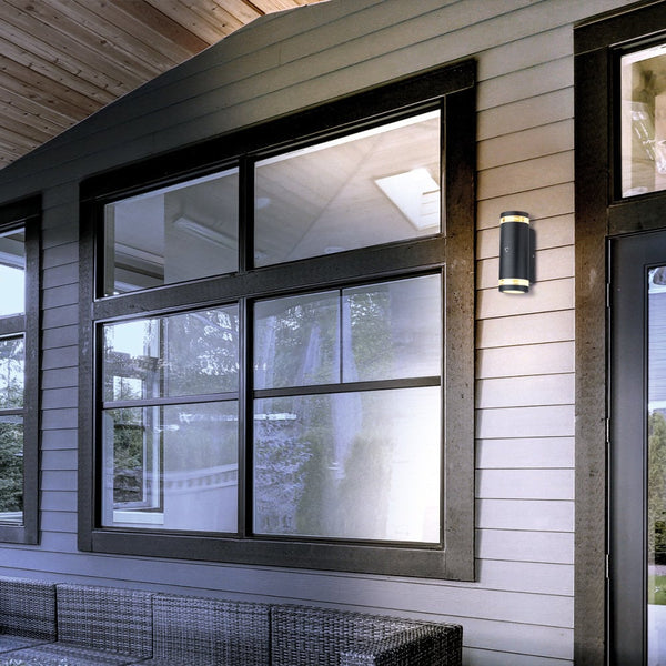 Vtwonen Steinhauer Buitenlamp Panay - 2 Lichts - 9x 23 Cm - Zwart