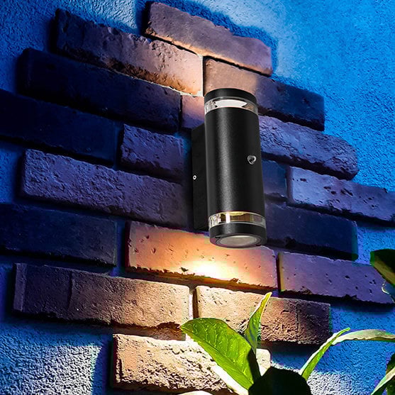 Vtwonen Steinhauer Buitenlamp Panay - 2 Lichts - 9x 23 Cm - Zwart