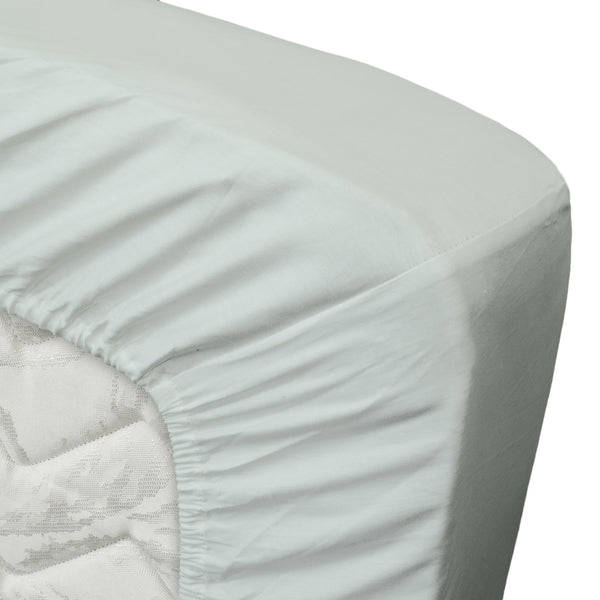 Vtwonen Ten Cate Hoeslaken - 100% Katoensatijn - 90x220 - Mint