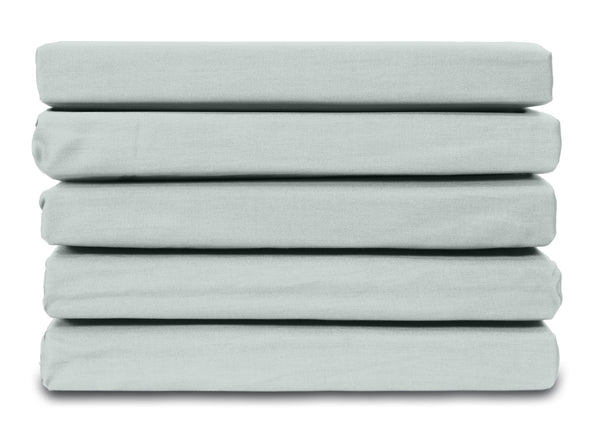 vtwonen Ten Cate hoeslaken - 100% katoensatijn - 90x220 - mint