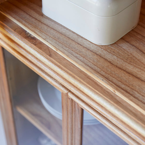 Vtwonen Tikamoon Alex - Dubbele Vitrinekast Van Mindi - Naturel