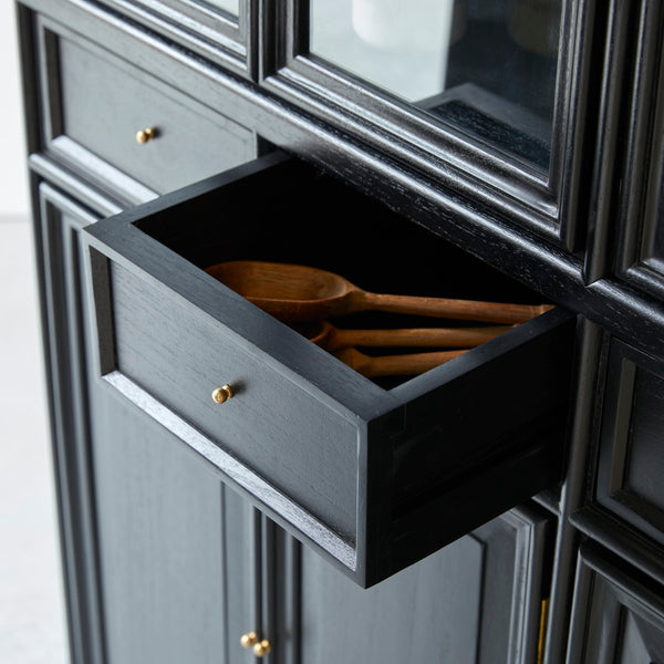 Vtwonen Tikamoon Anna - Mindihouten Servieskast - Zwart