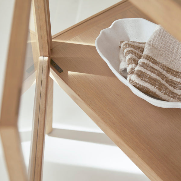 Vtwonen Tikamoon Eiken Vitrinekast 110 Tana - Naturel