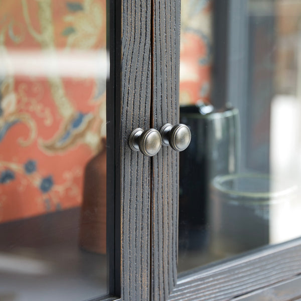 Vtwonen Tikamoon Tana - Vitrinekast Van Iepenhout - Zwart