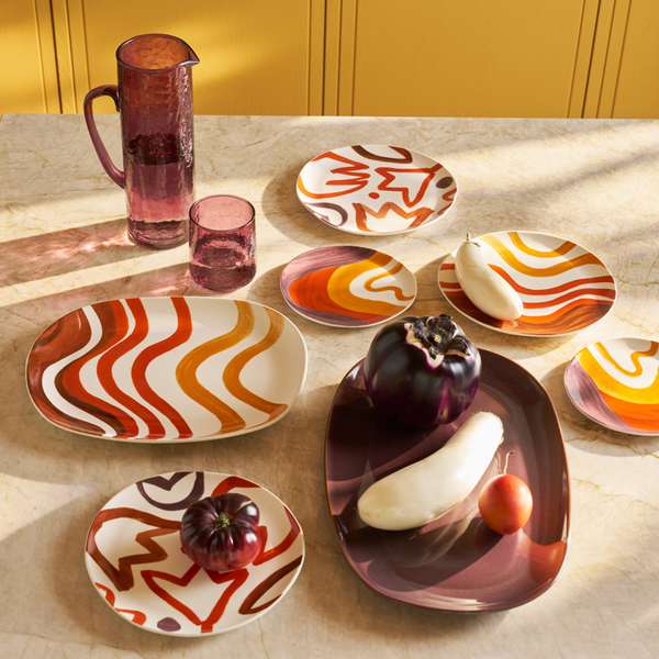 Vtwonen Urban Nature Culture Kan Hammered Fudge - Ø 15 * 9 * 26.5 CM