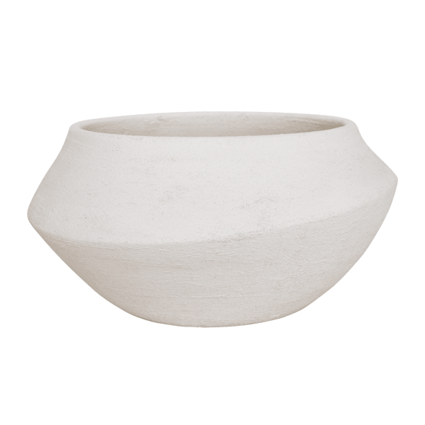 vtwonen Urban Nature Culture pot Gia White - Ø 38x22cm