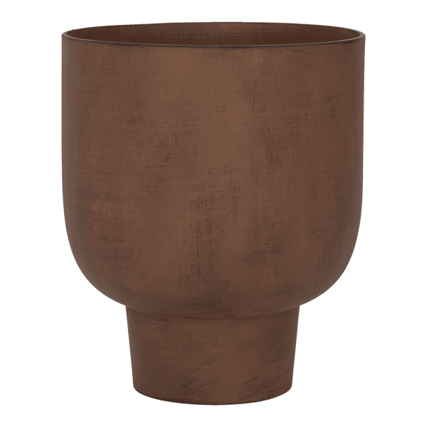 Vtwonen Urban Nature Culture Pot Monte Corten Steel - Ø 30x36.5cm