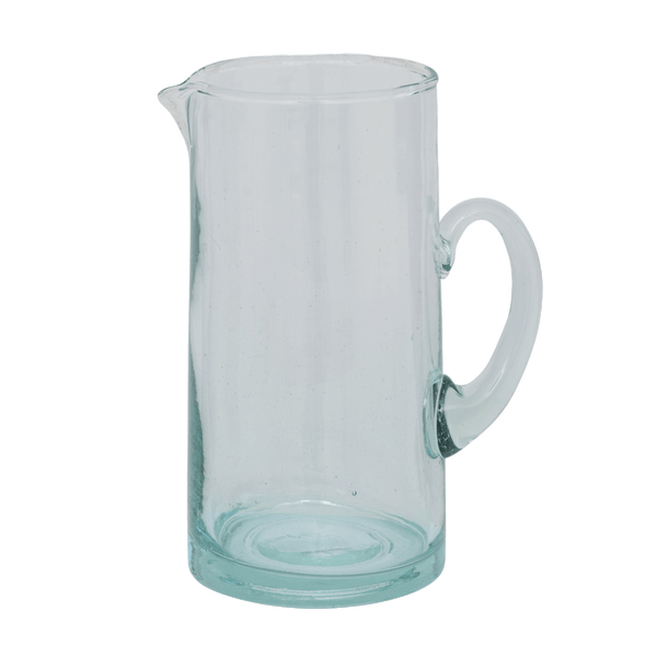 vtwonen Urban Nature Culture Recycled Handmade Glass - Karaf (1050 ml) - Ø10x19 cm