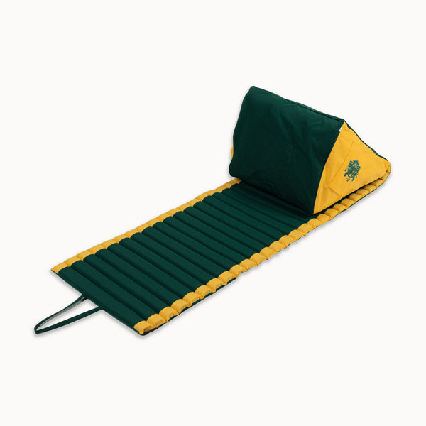Vtwonen Besarto - Relaxmatras - Bottle Green Yellow