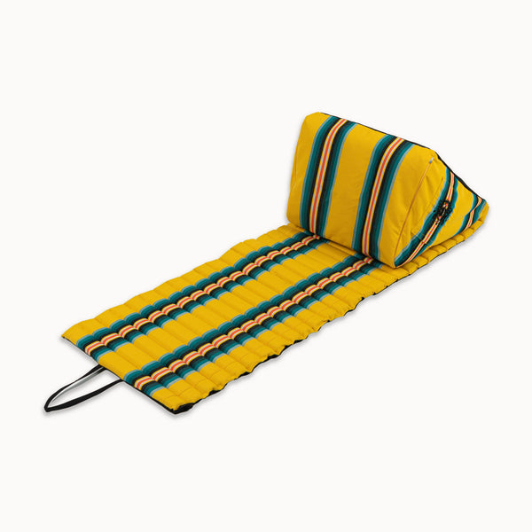 Vtwonen Besarto - Relaxmatras - Sunrise Stripe Yellow