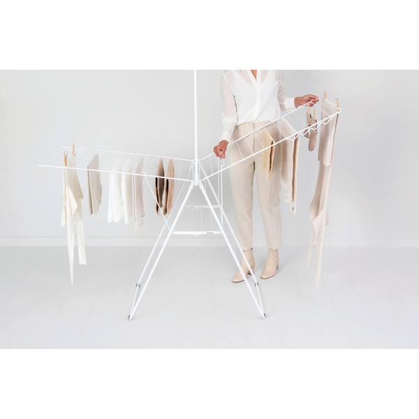 Vtwonen Brabantia Droogrek - 25M - Met Stang - White