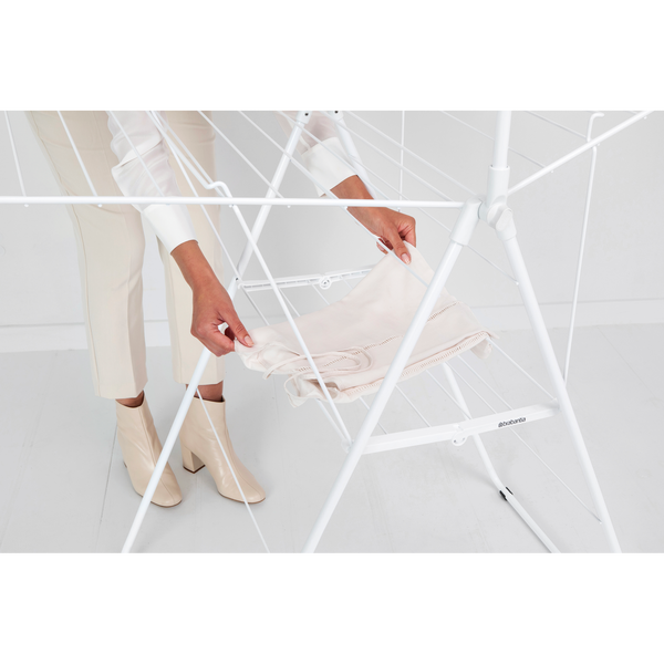 Vtwonen Brabantia Droogrek - 25M - Met Stang - White