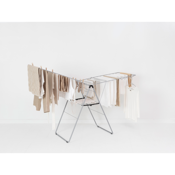 Vtwonen Brabantia Droogrek - 25M - Metallic Grey