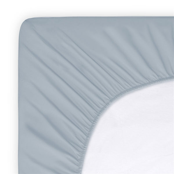 Vtwonen Byrklund - Hoeslaken Katoen - 90x200 Cm - Blauw