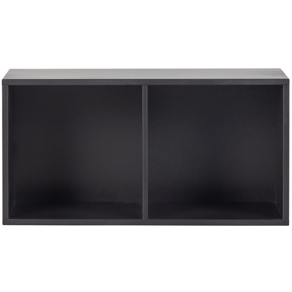 vtwonen vtwonen case 2 vakken Lower - Grenen - Diepzwart - 41x81x35