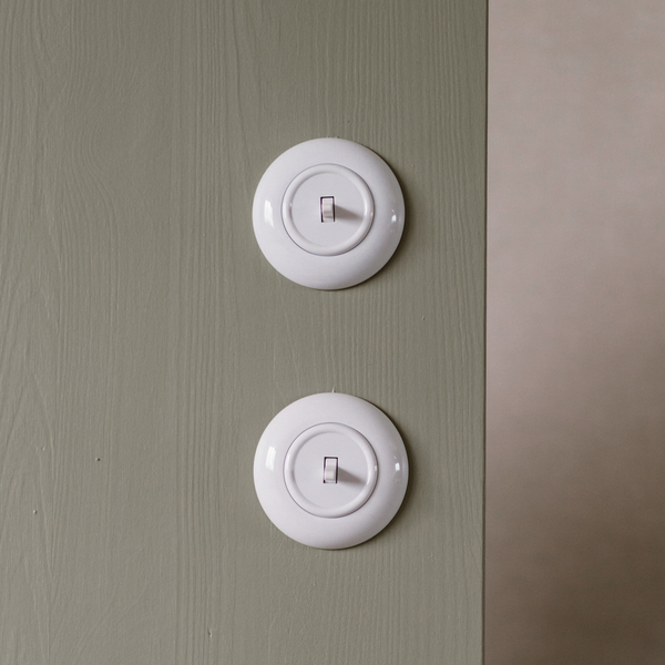 Vtwonen De Oude Schakelaar Dimmer - Wit - Rond