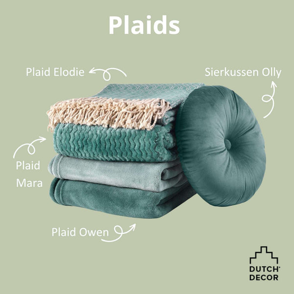Vtwonen Dutch Decor Plaid Owen - 130x160 Cm