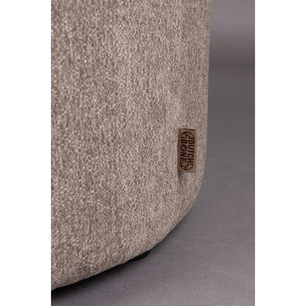 Vtwonen Dutchbone Rocca Poef Cappuccino