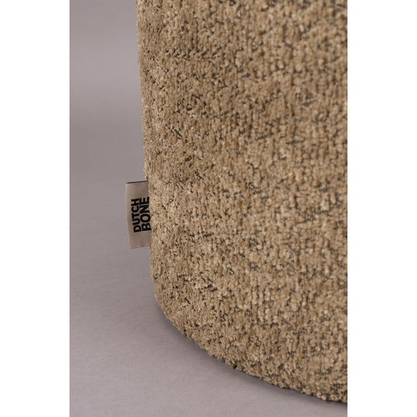 Vtwonen Dutchbone Sen Poef Brown Orange - Bruin