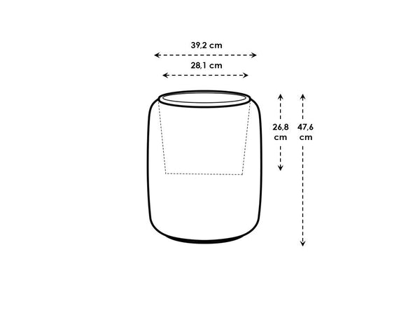 Vtwonen Elho Amber Beads Medium Beige - Ø39cm