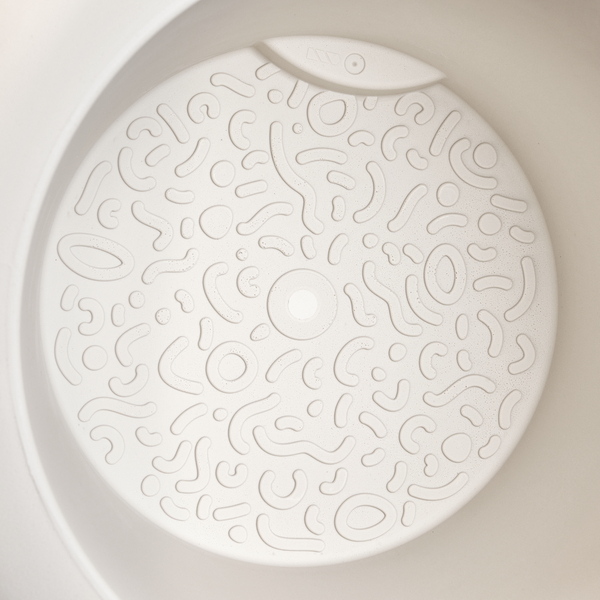 Vtwonen Elho Amber Roll High Wit - Ø43cm