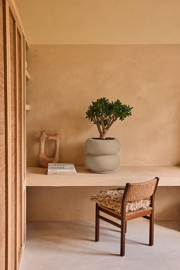 Vtwonen Elho Amber Roll Low Beige - Ø43cm