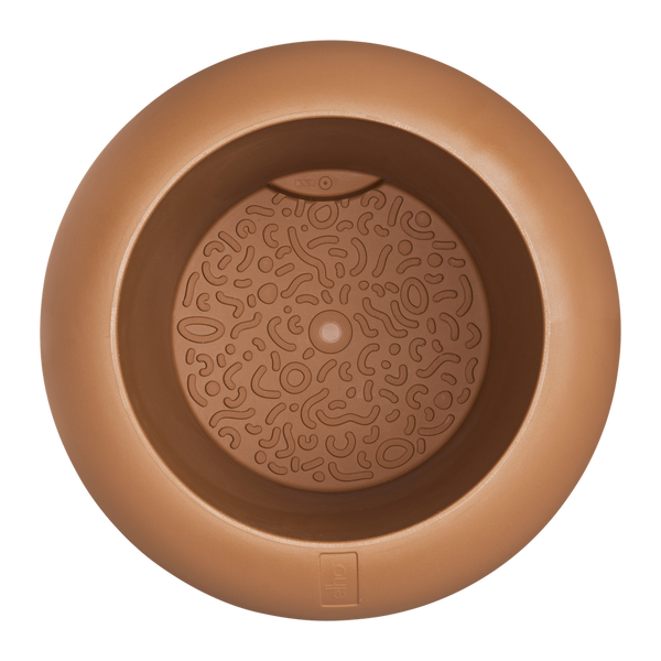 Vtwonen Elho Amber Roll Low Bruin - Ø43cm