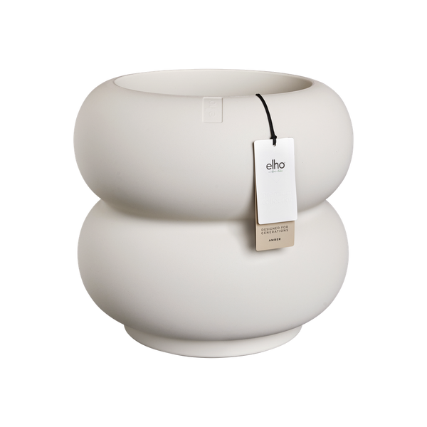 vtwonen Elho Amber Roll Low Wit - Ø43cm