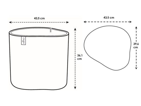 Vtwonen Elho Eden Aquacare Low Grijs