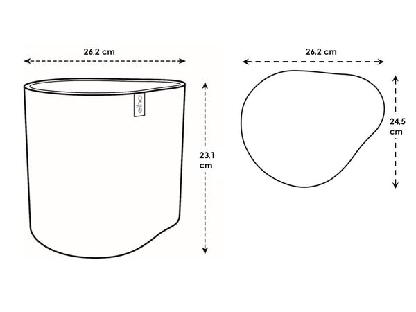Vtwonen Elho Eden Wit - Ø26cm