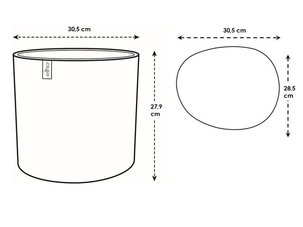 Vtwonen Elho Eden Wit - Ø31cm