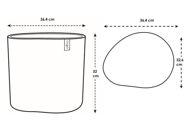 Vtwonen Elho Eden Wit - Ø36cm