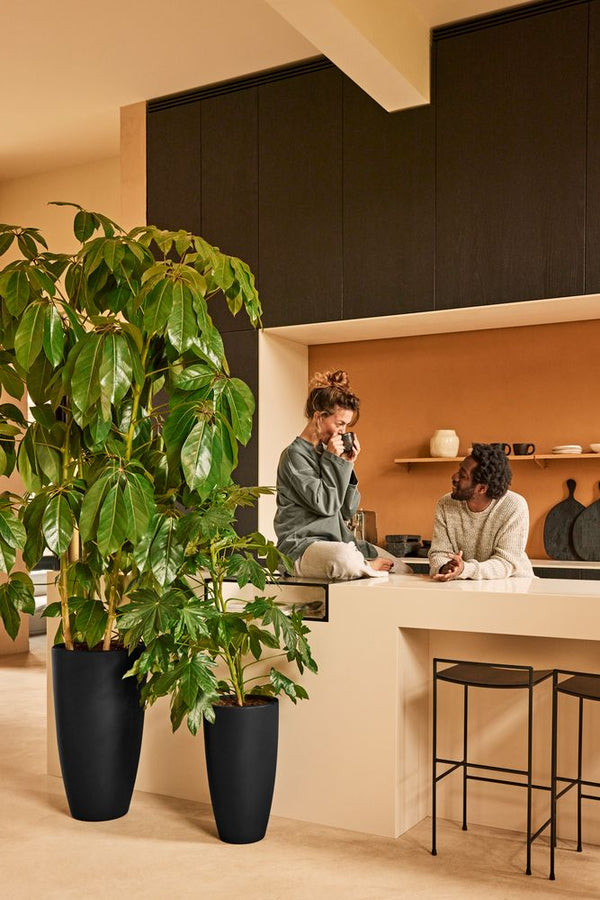 Vtwonen Elho June Round Zwart - Ø39cm