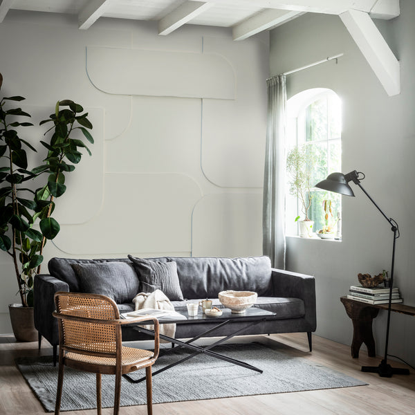 Vtwonen Vtwonen Fotobehang Soft 3D Light Grey 280x300cm