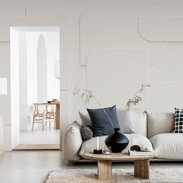 Vtwonen Vtwonen Fotobehang Soft 3D Light Grey 280x300cm