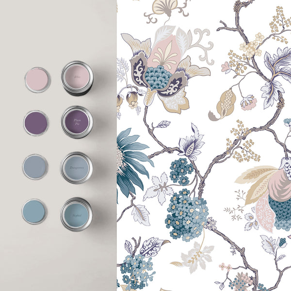 Vtwonen Graham & Brown Vliesbehang Bordado Dusk