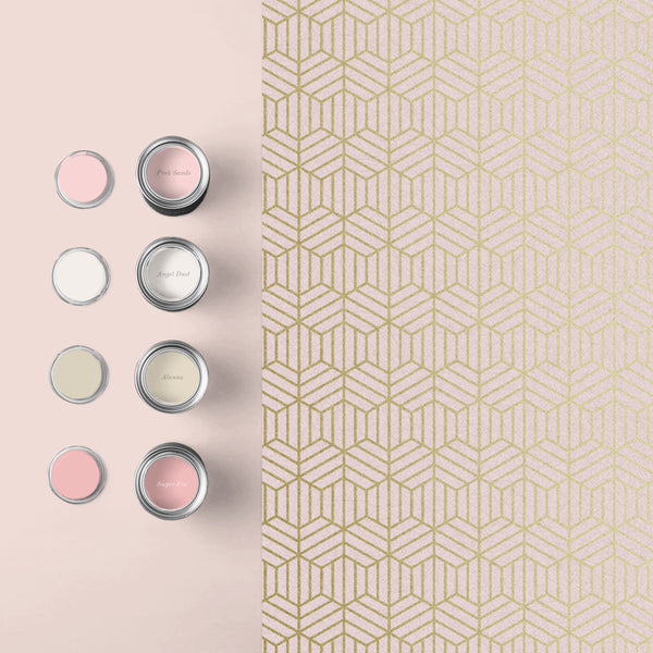 Vtwonen Graham & Brown Vliesbehang Echo Quartz Goud