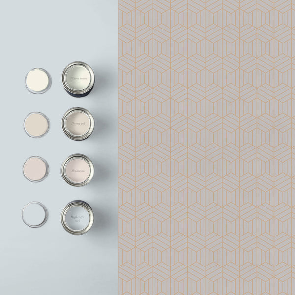 Vtwonen Graham & Brown Vliesbehang Echo Stone Grijs