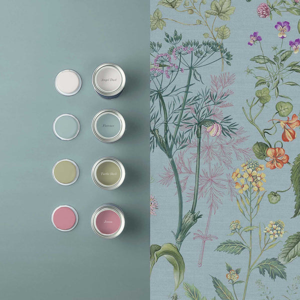 Vtwonen Graham & Brown Vliesbehang Edulis Sky Blauw