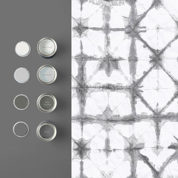 Vtwonen Graham & Brown Vliesbehang Indigo Grey Grijs