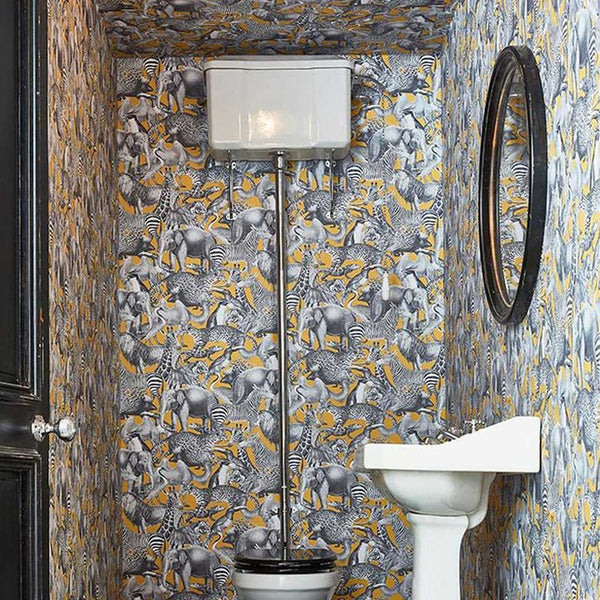 Vtwonen Graham & Brown Vliesbehang Kingdom Lion Geel