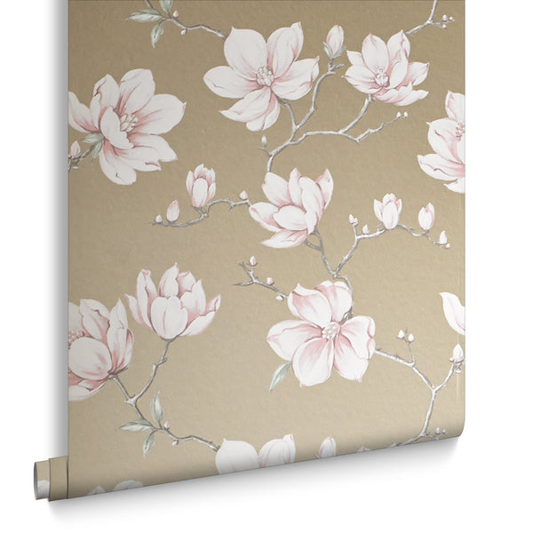 vtwonen Graham & Brown vliesbehang Pierre Pink roze vtwonen Graham & Brown vliesbehang Pierre Pink roze